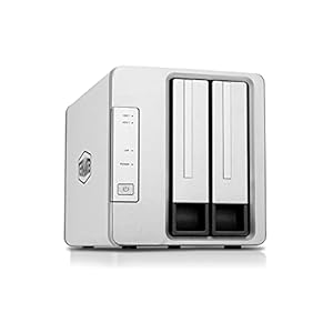 TERRAMASTER F2-210 2-bay NAS Quad Core Raid-behuizing Mediaserver Persoonlijke cloudopslag (schijfloos)