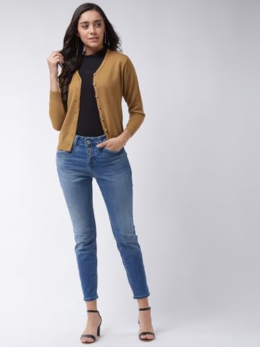 Image of Pivl Womens Winter Season V Neck Full Sleeves Sweater /Cardigan