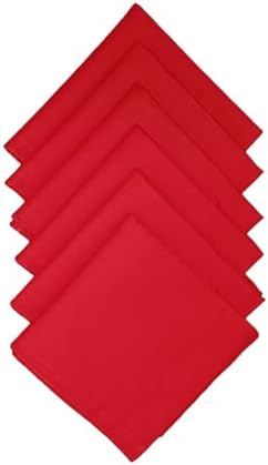 JOHNNIE BOY Premium Cotton Solid Handkerchief for Men and Boys | Super Absorbent & Fashionable Skin Care Hanky Rumal Handkerchiefs
