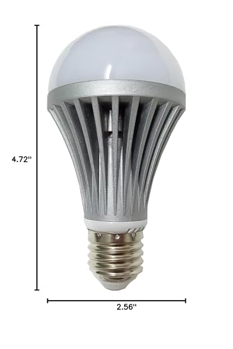 12W Dusk to Dawn LED Sensor Bulb (Warm White) - Automatic Turn on and off - 100w Equivalent Photocell Light Sensor Bulb for Porch Garage Outdoor Security Post Lighting