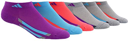 adidas Kids' - Girls Cushioned Low Cut Socks (6-Pair)