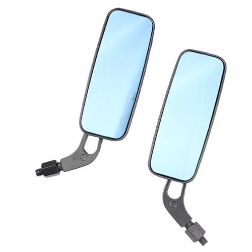 Verre de rétroviseur moto pliable en aluminium léger pour route étroite