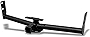 Class 3 III Black 2' Rear Bumper Trailer Tow Hitch Towing Mount Receiver Tube for 05-17 Chevy Equinox / 10-17 GMC Terrain / 06-09 Pontiac Torrent / 02-07 Saturn Vue