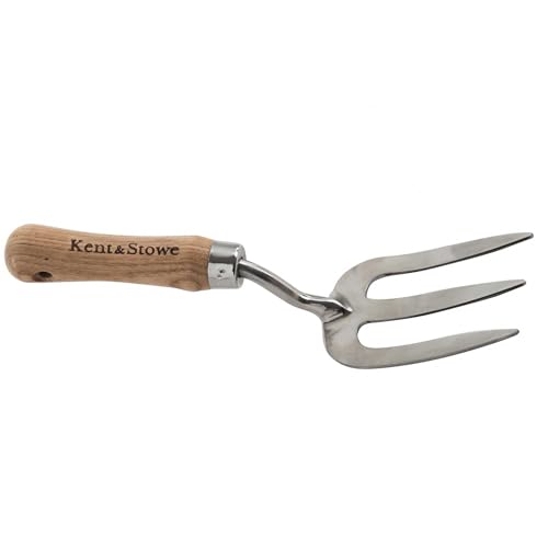 Kent & Stowe - Horquilla de mano para jardín acero inox miniatura 2
