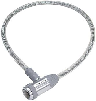 Amazon | パナソニック(Panasonic) ワイヤ錠 クリア 長さ約70cm