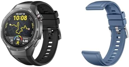 HUAWEI Watch GT 5 Pro 46mm Negro + Correa de Fluoroelastómero Eas...