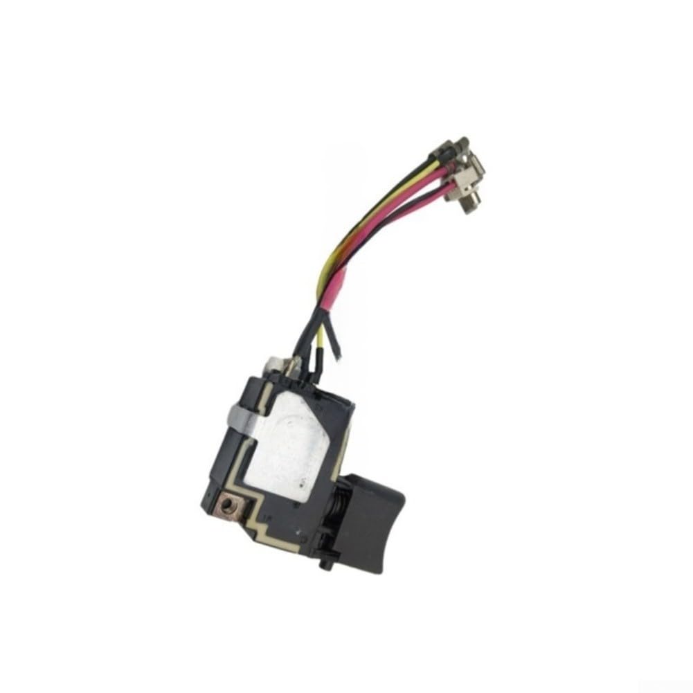 Interruptor de repuesto 651363-3 para BTD043 BTD063 DTD043 DTD043 herramienta eléctrica pieza de gatillo de plástico negro botón de encendido y apagado compatible con taladro