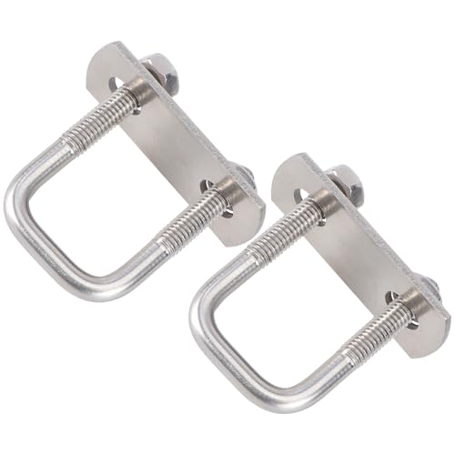 DECHOUS �X�e�����X���X�N�����[�_���p�[ �X�N�G�A�N�����v ���p�`�� �V���o�[ 2���� �P�[�u�����C���̌Œ�ɍœK �H�Ɨp����ъC�m�p M6x25x62�T�C�Y