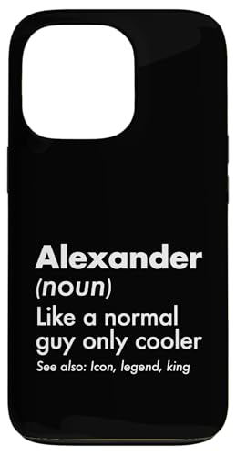 Alexander Like A Normal Guy Only Cooler ���W�F���h�L���O�t�@�[�X�g �X�}�z�P�[�X iPhone 13 Pro �p