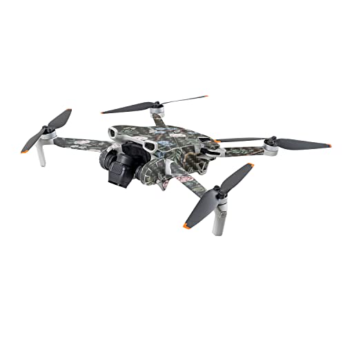 Image of MightySkins Carbon Fiber Skin Compatible with DJI Mini 3 - Asian Fabric | Protective, Durable Textured Carbon Fiber Finish | Easy to Apply | Made in The USA