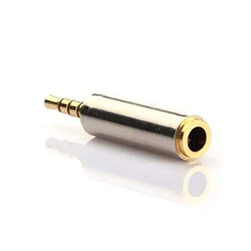 Todotumovil Adaptador conversor Mini Jack 2,5mm estéreo Macho a Micro Jack 3.5 mm estéreo Hembra