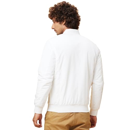 Image of Being Human Black Regular Fit Long Sleeves Men's Jacket Clothing