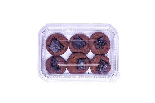 Image of MOM'S BAKERY Chocofudge Cookies- Decadent Double Chocolate Cookies- Rich, Fudgy, | Perfect for Chocolate Lovers | Healthy & High Fiber Biscuits for Anytime Cravings for Breakfast & Tea Time-200 gm