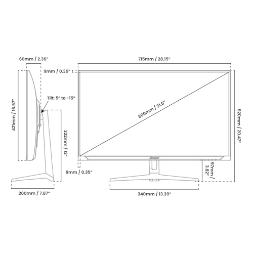 Image of Arozzi Gaming Monitor Nova 32 inch IPS 180Hz - Computer Monitor QHD 1440p - Adaptive Sync, HDR10 & Flicker Free Display - 100% sRGB Color Accuracy - PC & Console Ready - Purple