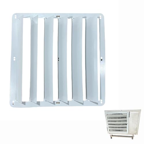 Deflector de aire acondicionado para unidades exteriores, cubierta antisoplado directo, rejilla de ventilación de aire, valla de protección de bomba de calor