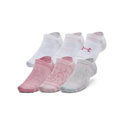 Image of Under Armour Unisex Essential No Show Socks 6 Pack
