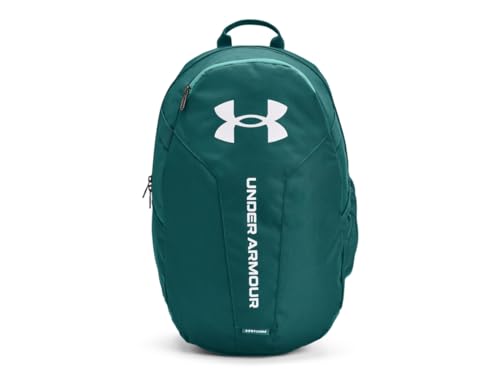Under Armour Mochila Hustle Lite, (449) Hydro Teal/Radial Turquoise/White, One Size Unisex Adulto