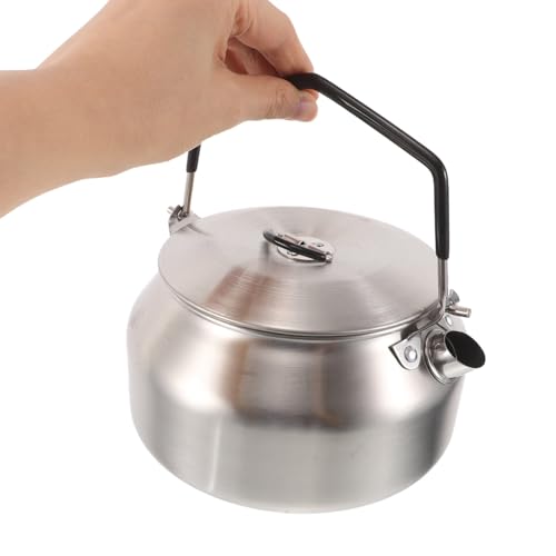 Bouilloire de camping acier inoxydable et portable pour randonnée - 5