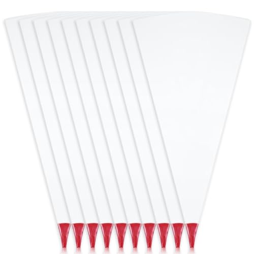 yomoe 10 Pezzi di Malta per Piastrelle, Malta per Muratura, Sacchetto con Punta Stampata, Resistente Alle Forature, per Tubi In Vinile, Blu