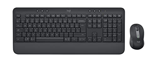 Logitech Signature MK650 Combo de teclado y ratón inalámbrico para empresas con disposición ITA