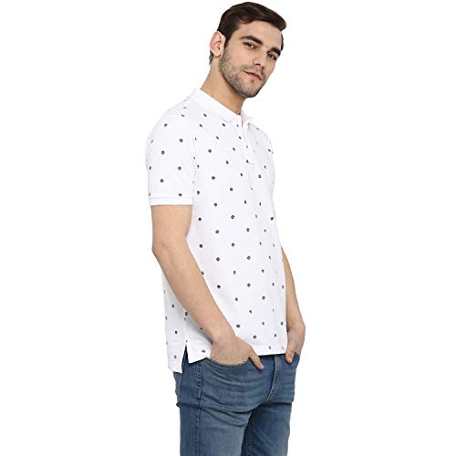 Image of Red Tape Men's Printed Regular Fit T-Shirt
