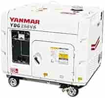 ディーゼル発電機 YANMAR ヤンマー 軽油 建設機械 発電機YDG250VS Amazon | ヤンマー ディーゼル発電機 (白色) YDG250VS-5E-W 超低