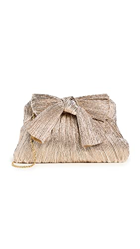 Image of Loeffler Randall Women's Rayne Pleated Frame Clutch with Bow