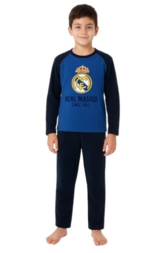 Genérico Pijama de niño del Madrid en coralina (FR/ES, Edad, 14 años, 16 años, Regular, Azul)