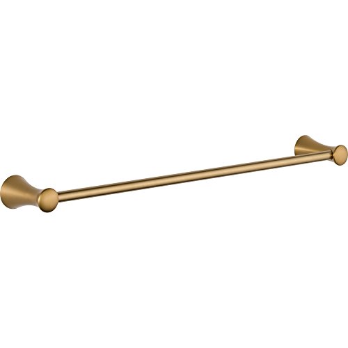 Delta Towel Rack | 24 Inch Champagne Bronze Towel Bar for Bathroom Kitchen | Lahara Accessories
