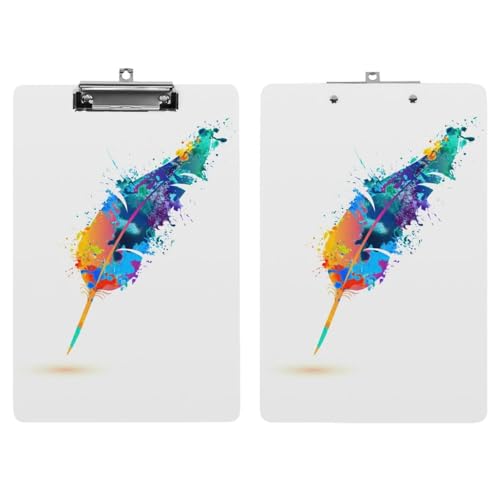 Planchettes À Pince Porte Document Avec Clip À Profil Bas A4 pour feuilles de notes