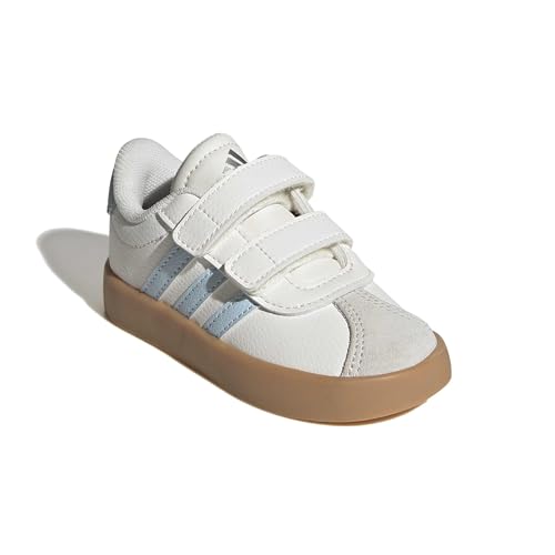 Image of adidas Boys Vl Court 3.0 Sneakers Shoes Casual - Pink, White