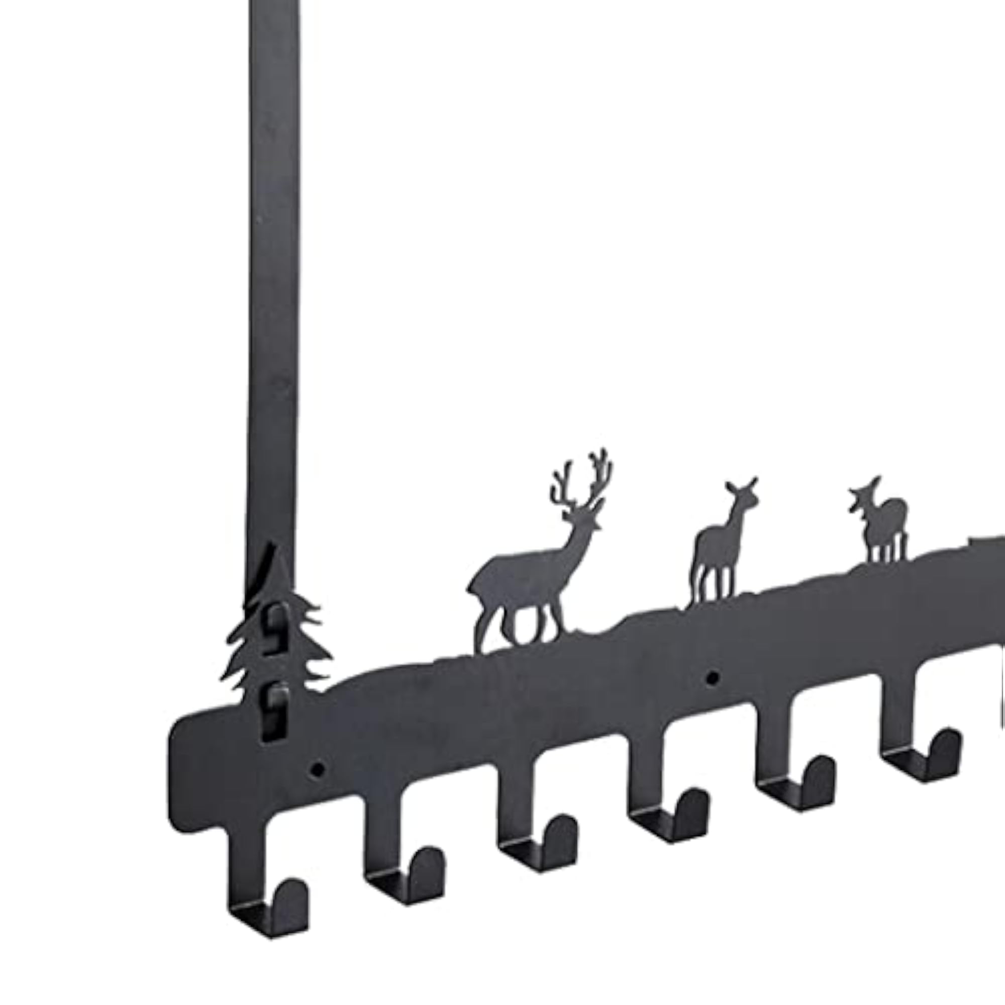 Over The Door Hooks Hanger Heavy-Duty Carbon Steel