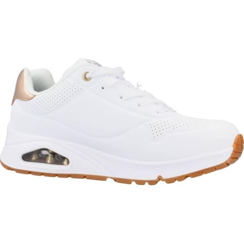 Image of Skechers Girl Uno Gen1 Shimmer Away Lace Up Shoe
