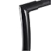 Gloss Black 14 Inch Rise 1-1/4'' Batwing Ape Hangers Handlebar Compatible With Harley Softail FLST FXST Sportster XL 883 1200 Touring Road Glide+Road King