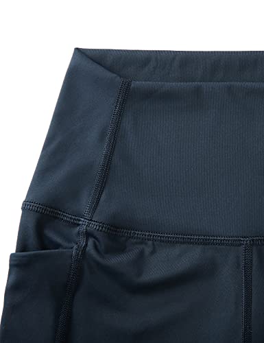Image of CRZ YOGA Biker Shorts Pockets 5 inch | Naked Feeling, Sleek, Decent Compression, Yoga, High Waisted, for Women