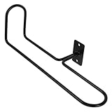 MAGICLULU Wandhalterung für Rollschuhe und Schlittschuhe Stahl 6mm Schwarz Platzsparender Schuh Ausstellungsständer für Zuhause und Sportstätten