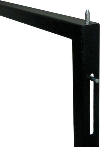 Vertical Cable Data Rackmount 8U Open Wall Mount Frame Rack with Hinge
