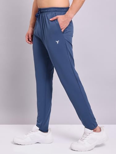 Image of TECHNOSPORT Men Mid Rise Regular Fit Active Track Pant - (MPOR15) Pack of 1