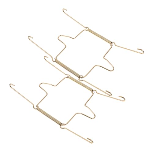 LALADEFIEE 2pcs Invisible Plate Hangers Heavy Duty Shaped Wall Hooks for Displaying Dish Plates No Damage to Walls Easy Installation Suitable for