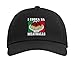 Italian Chef I Cooka Da Meatballs Funny Italy Italia Adjustable Printed Baseball Hat, Black
