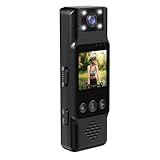 Violiica Cámara de coche 4K grabadora de video digital portátil con visión nocturna, gran angular de 115°, detección de movimiento, lente giratoria de 180°, batería integrada de 1200 mAh Violiica Cámara de coche 4K grabadora de video digital portátil con visión nocturna, gran angular de 115°, detección de movimiento, lente giratoria de 180°, batería integrada de 1200 mAh