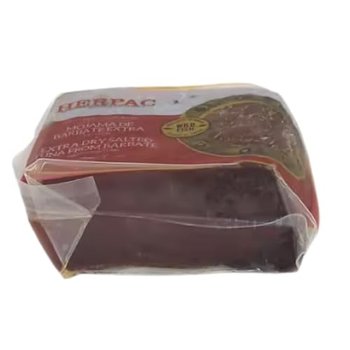 MOJAMA DE ATÚN 1ª TROZOS 250gr. aprox. Producto exquisito llamado el el pata negra del mar conservado al vacío.