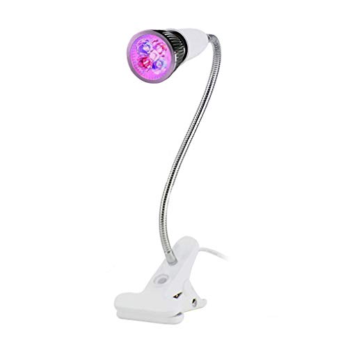 MD Lighting LED Grow Light, 5W Indoor Plant Growing Light with Lamp Holder