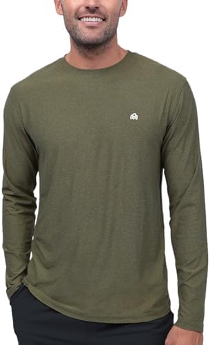 Long Sleeve Athletic Shirt for Men S – 4XL Dri Fit Performance Workout Shirt