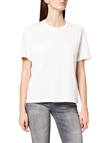 7 For All Mankind JSLL5040WH T-Shirt, Blanc, M Femme Cover