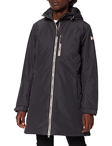 Lavabile in lavatrice Helly Hansen Femmes W Belfast Veste d’hiver longue, Ebène, XL