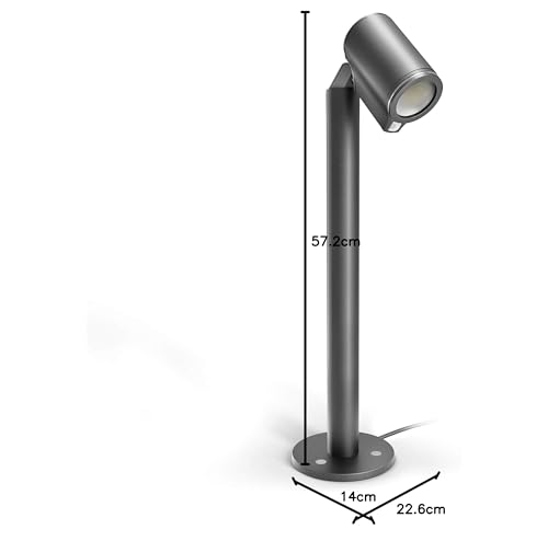 Spot Way SC Steinel borne LED extérieur connectée avec détecteur - 3