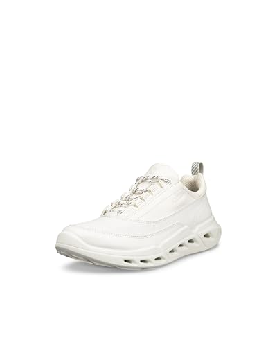 ECCO Women's Biom 720 Gore-TEX Waterproof Leather Sneaker, Shadow White/White, 9-9.5