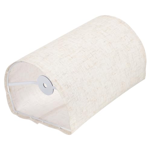 Hogar de Escritorio con Pantalla de Lámpara de Tela Beige de estilo acogedor