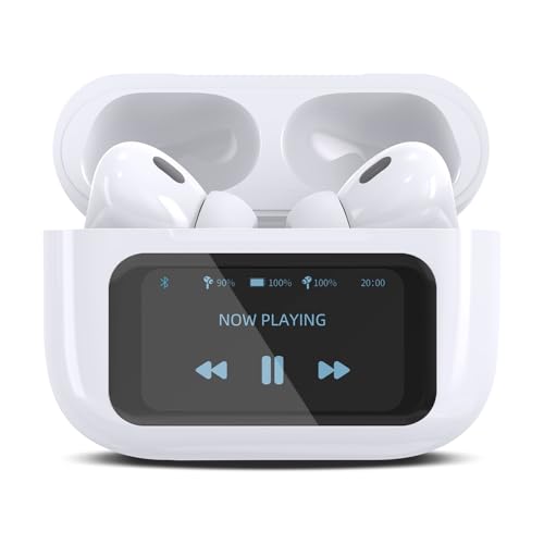Language-Translator-Earbuds-Real-Time-Two-Way-Translator-Earbuds-Support-144-Languages-8-Offline-Translation-Instant-Translation-Device-with-Charging-Base-for-Travel-Business-Meetings-White Language Translator Earbuds Real-Time, Two-Way Translator Earbuds Support 144 Languages & 8 Offline Translation, Instant Translation Device with Charging Base for Travel Business Meetings (White) - Image 1